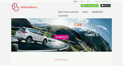 Desktop Screenshot of bilkollektivet.no
